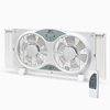 Proaira 9-inch Reversible Twin Window Fan, 3 Speed Control Extendable 23-1/2-inch to 37-inch w/Remote WNFR9W